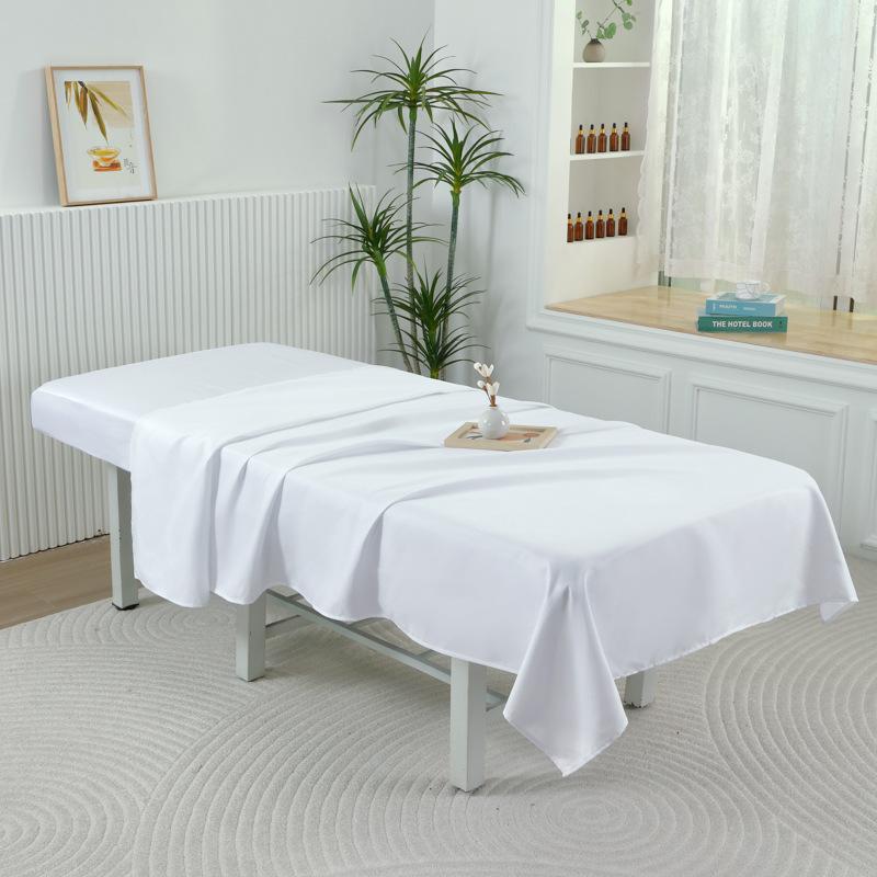 2Pc Fitted Massage Bed Sheets With Cover No Hole Beauty Salon Bedding Set