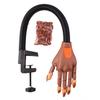 Newly Upgraded Manicure Practice Flexible Reusable Hand Finger with Nail Tips Adjustable Training Hands