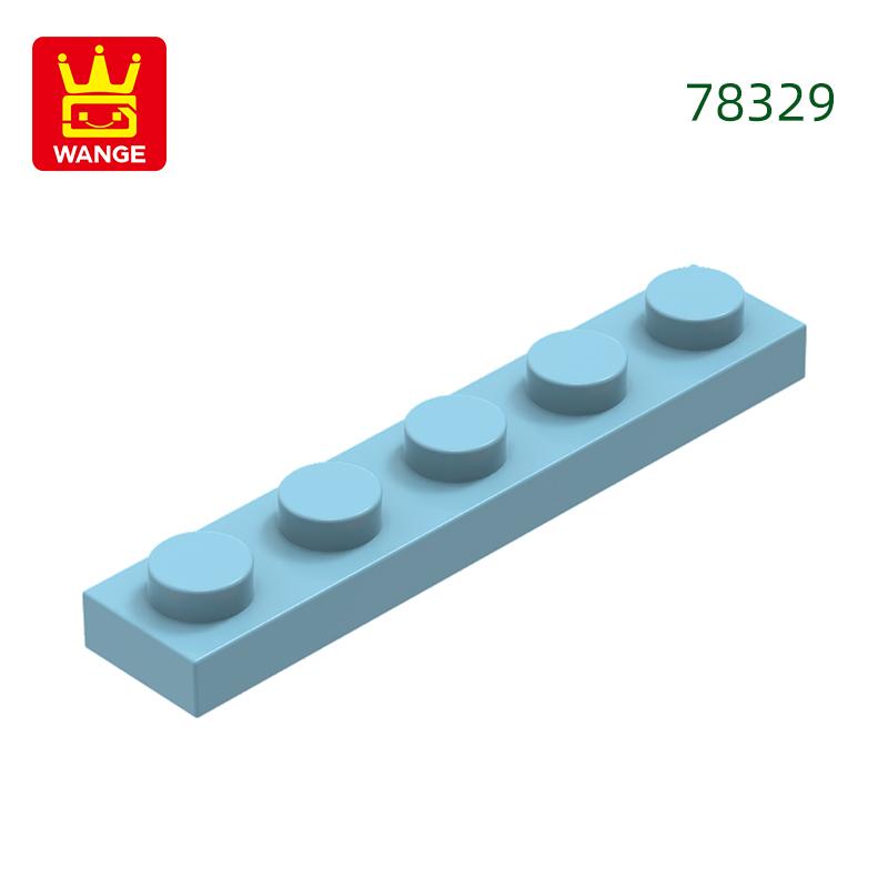 Нетоксичный 124 шт./лот Пластина 1x5 отверстий Блок Moc Цветные Аксессуары Совместимый с 78329 Кирпич Diy Детская Игрушка Детали Сборки