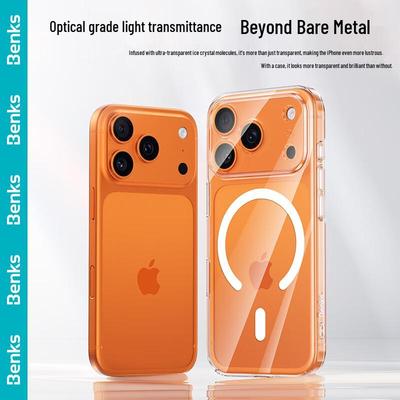 Сверхтонкий магнитный чехол для iPhone Benks Crystal Zero-Sense