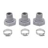 Swimming Pool Drain Adapter ABS Pool Drainage Pipe Joint for 1.5 Inch Water Pipe P6A1420 P6D1420