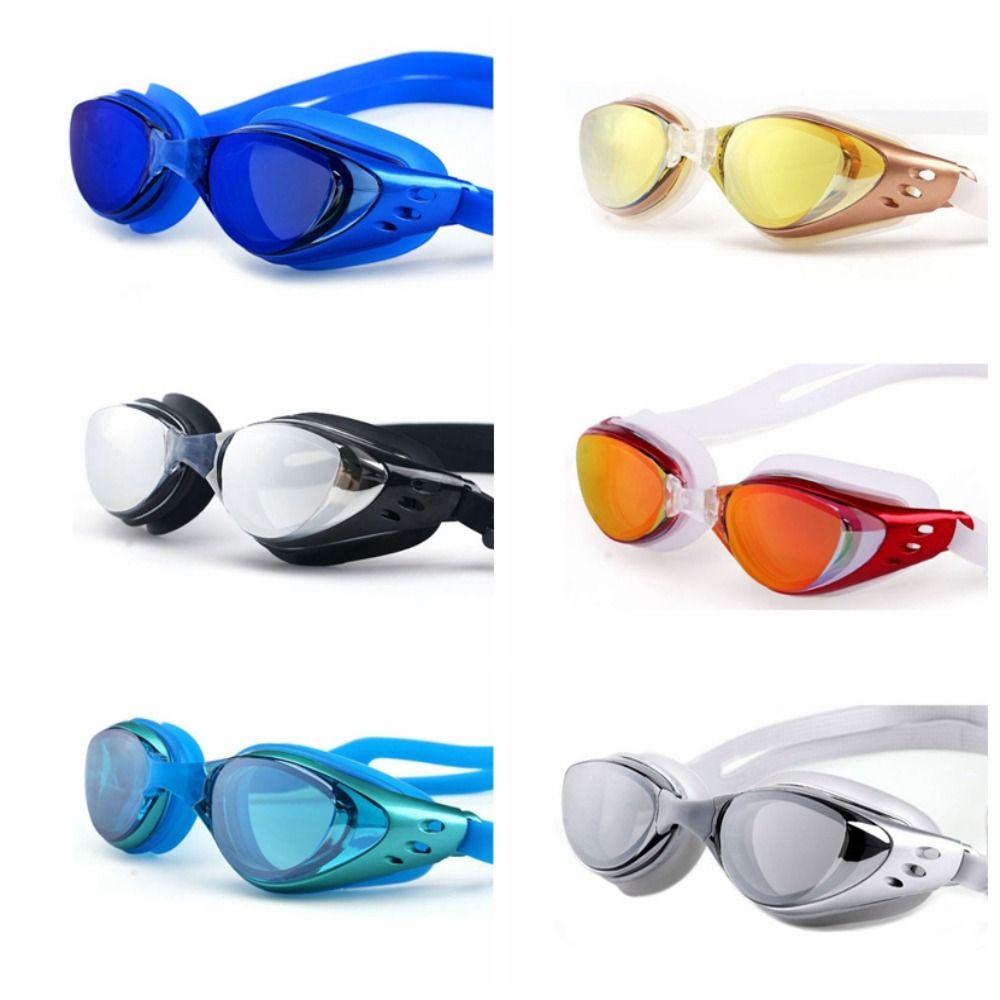 Waterproof Swimming Goggles Anti-UV Swim Eyewear Portable Diving Eyewear  For Swimming