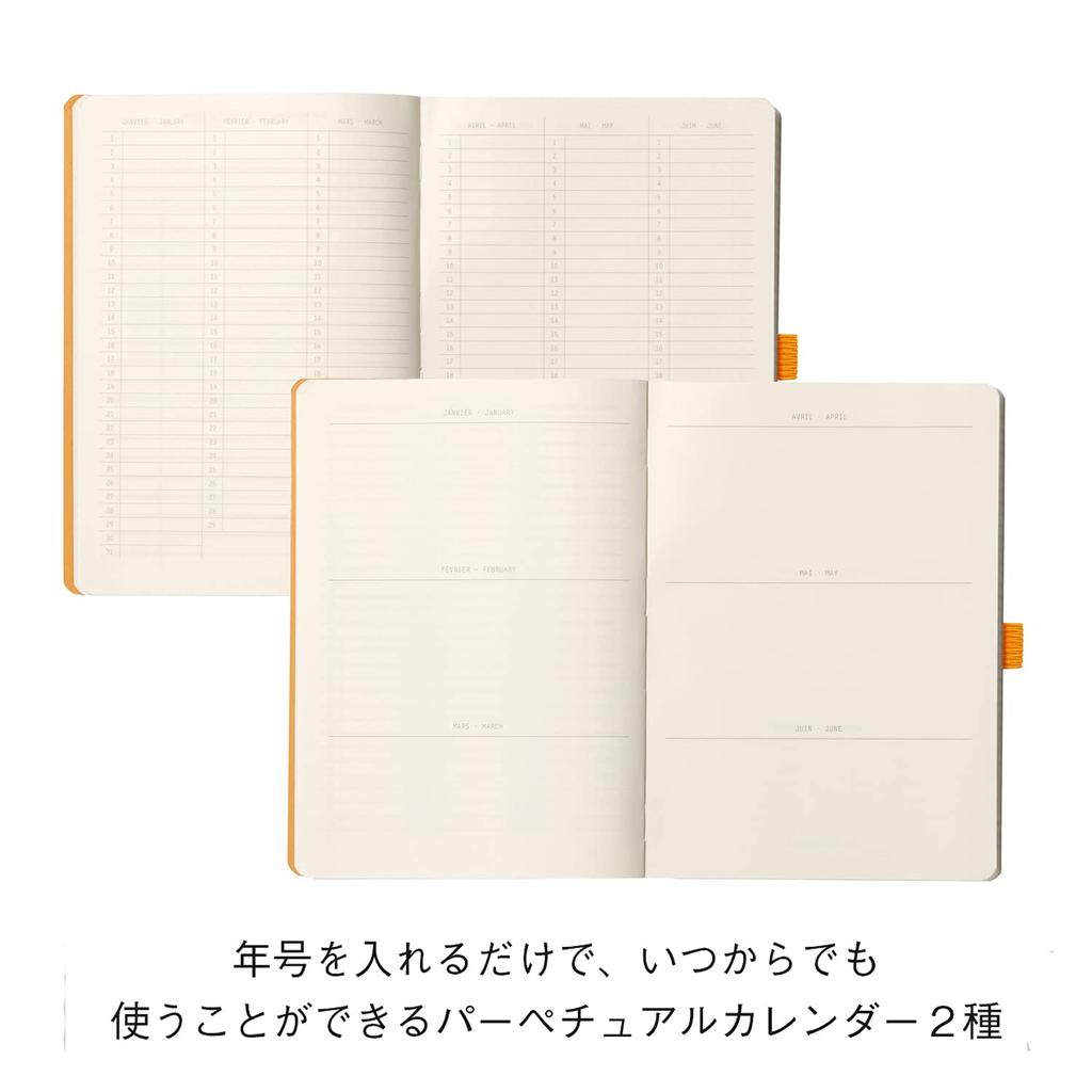 Rhodia Rhodiarama Goal 240 Dotted with Pen Italian Leatherette Ivory PEFC RHODIA Rhodiarama Cf117807 Book, A5, Pages, Grid, Holder, Cover, Paper,