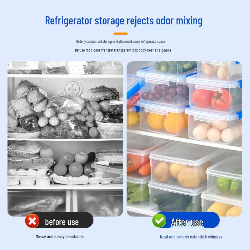 EWIGER STERN Пластиковый герметичный контейнер для хранения продуктов в холодильник