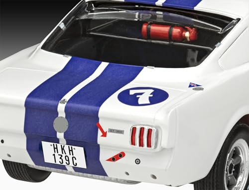 Немецкий Revell 1/24 '66 Shelby GT 350R Stirling Moss Пластиковая модель 07736 (Машина)