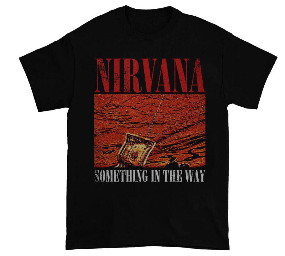 26 NIRVANA SOMETHING IN THE WAY NEW BLACK T-SHIRT Unisex T-Shirt