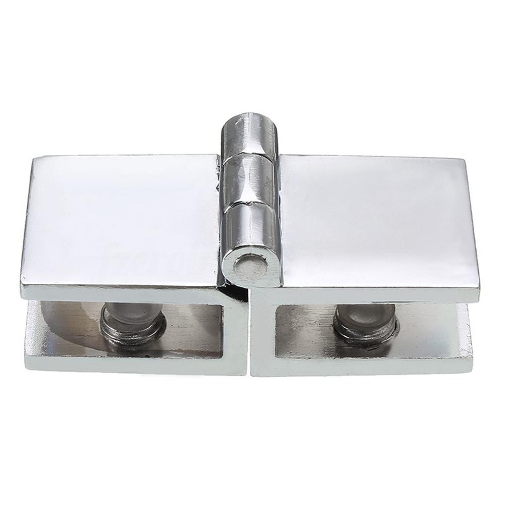 Board Hardware for Wine Cabinet Glass Fixing Clip Cupboard Clamp Glass Door Hinge Door Hinges