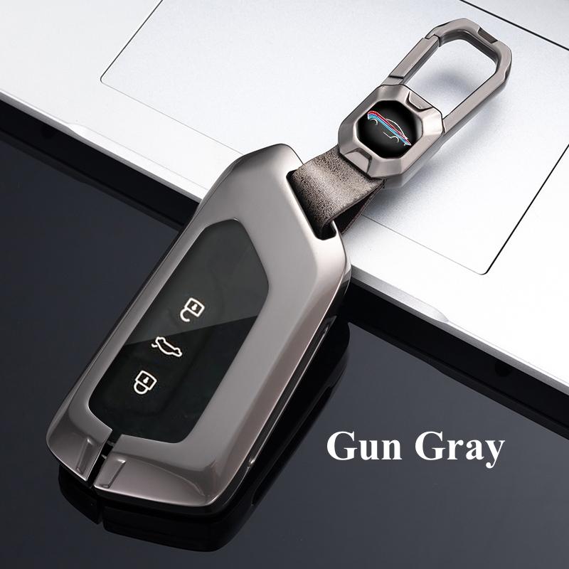 Модный металлический чехол для ключей от машины, брелок для Volkswagen VW Golf 8 MK8 ID-4 ID-6 для Skoda Octavia A8 для Seat Leon FR MK4 Cupra