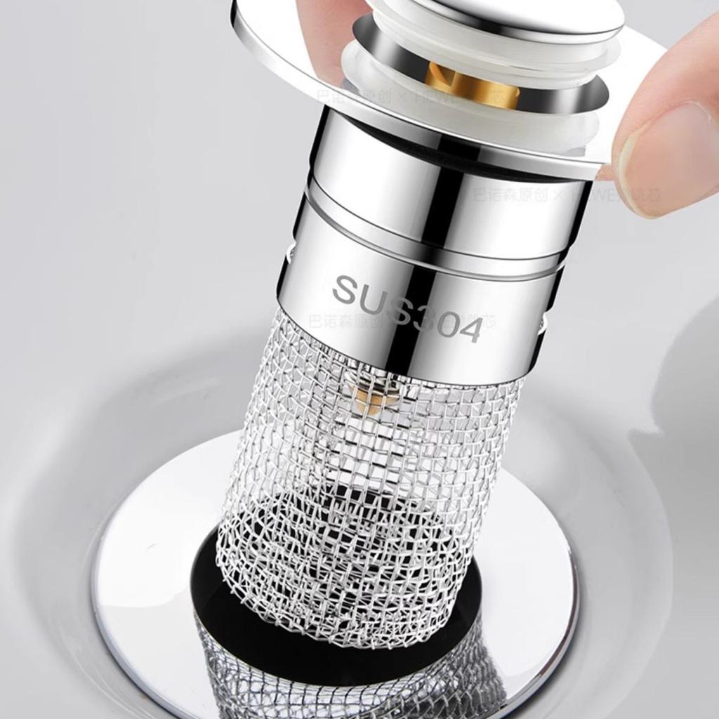 Универсальная всплывающая пробка для слива раковины, защита от засоров, запахов и насекомых, фильтр для волос, заглушка для раковины в ванной