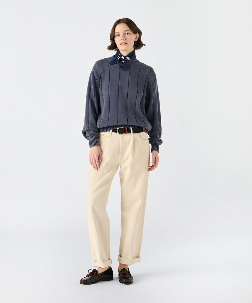 Noa (U) Drop Needle Sweater Deep Blue