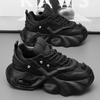 Sports Shoes Black Platform Dad Shoes New Men's Shoes Lightweight Personality Casual Men's Single Shoes
