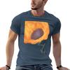Fire Flower Painting Singular Flower Tshirt Quick Dry Outdoor Sports Tshirt