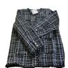 Fashionable Women's Plus Size Suit Coat with Plaid for Spring
