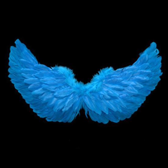 Крылья ангела с перьями и эластичными ремнями, яркий цвет, легкий костюм, крылья для косплея, реквизит для фотографий