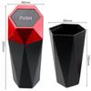 Portable Car Dustbin with Lid Car Trash Can Leak-proof Auto Trash Bin for Automotive Car Home Bedroom Office Mini Garbage Bin Interior Accessories