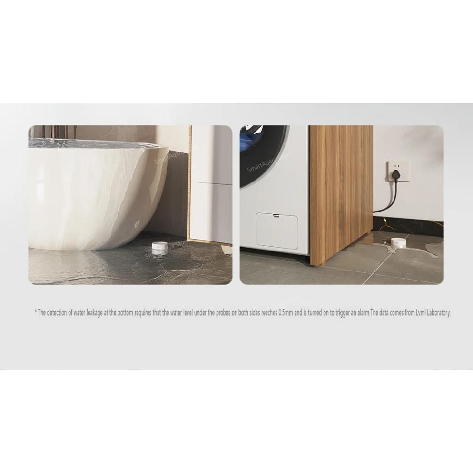 XIAOMI Water Leak Sensor 2 Bluetooth Water Immersion Detector Soaking Sensor Sound and Light Alarm Remote Control With Mi Home