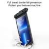 Phone Storage Bag Touchscreen Comfortable Grip Anti-scratch TPU Cell Phone Waterproof Case Swimming