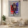 Lamine Yamal Legend  Wall Hanging Printed Fabric Blanket Decorative Tapestries for Bedroom Living Room Home Decor