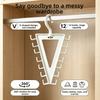 2Pcs Non Slip Hat Storage Hook Rotatable Garment Storage Hook  Clothing Arrangement