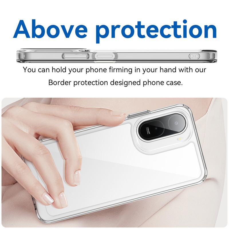 Для Xiaomi Redmi A7 Pro 4G Чехол Прозрачный ПК + ТПУ Чехлы Xiaomi Redmi A7 Pro Чехол Ударопрочный Чехол для Телефона Для Xiaomi Redmi A7 Pro