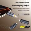 Type-C Mini Mobile Cigarette Air Blowing Cigarette Lighter Auto Shut-Off Safety Portable Cigarette Lighting Artifact