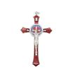 Catholic Saint Crucifix Pendant Prayer Vintage Religious Decoration  Home Office Decoration