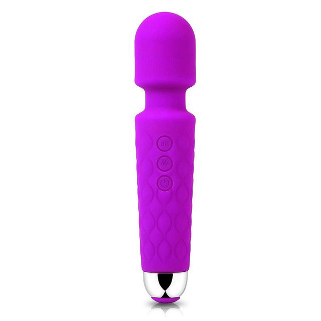 20 Modes Strong Vibration Mini Vibrator USB Charging AV Stick Rod Massager Clitoris G-Spot Vibrators Sex Toy For Women Adults 18