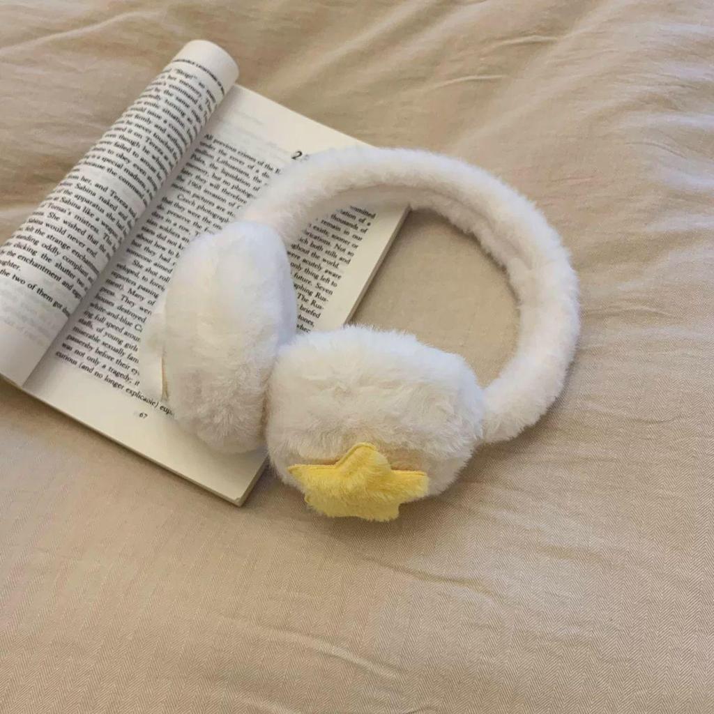 Женские высококачественные складные корейские меховые наушники для защиты от холода осенью и зимой