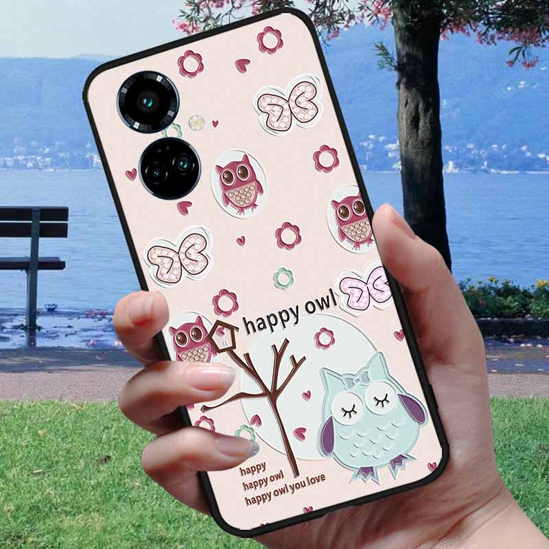 Чехол для Tecno Camon 19 Camon19 Neo 3D Рельефный Тисненый Чехол для Телефона Для Tecno Camon 19 Pro 4G 5G Neo Мягкий Силикон Мультяшный