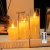 Remote Control LED Flickering Candle Cup for Weddings and Birthdays