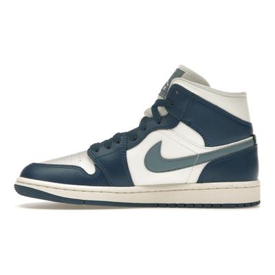 Air 1 Mid Sky J French Blue Женские кроссовки Sail Ozone-Blue BQ6472-414