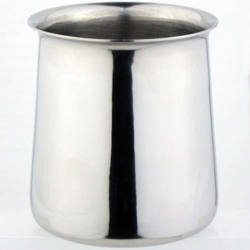 Nagao Round Rice Paddle Stand, Water Container, Rice Paddle Holder, Stainless Steel, Dishwasher Safe