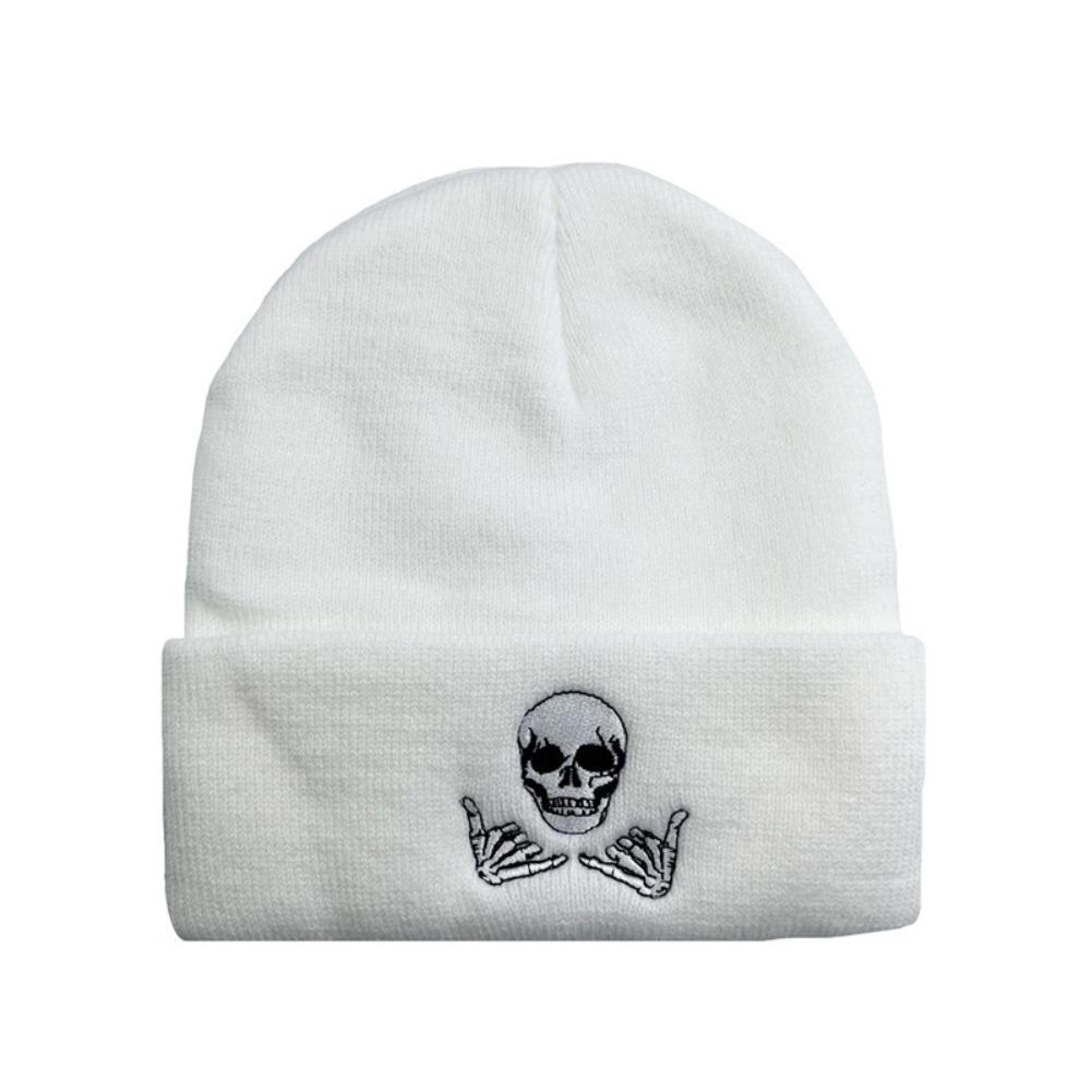 Утолщенная холодная шапка эластичная вязаная шапка-бини новая женская зимняя шапка для улицы для лыж