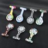 Numerals Round Dial Silicone Nurses Brooch Tunic Fob Pocket Watch