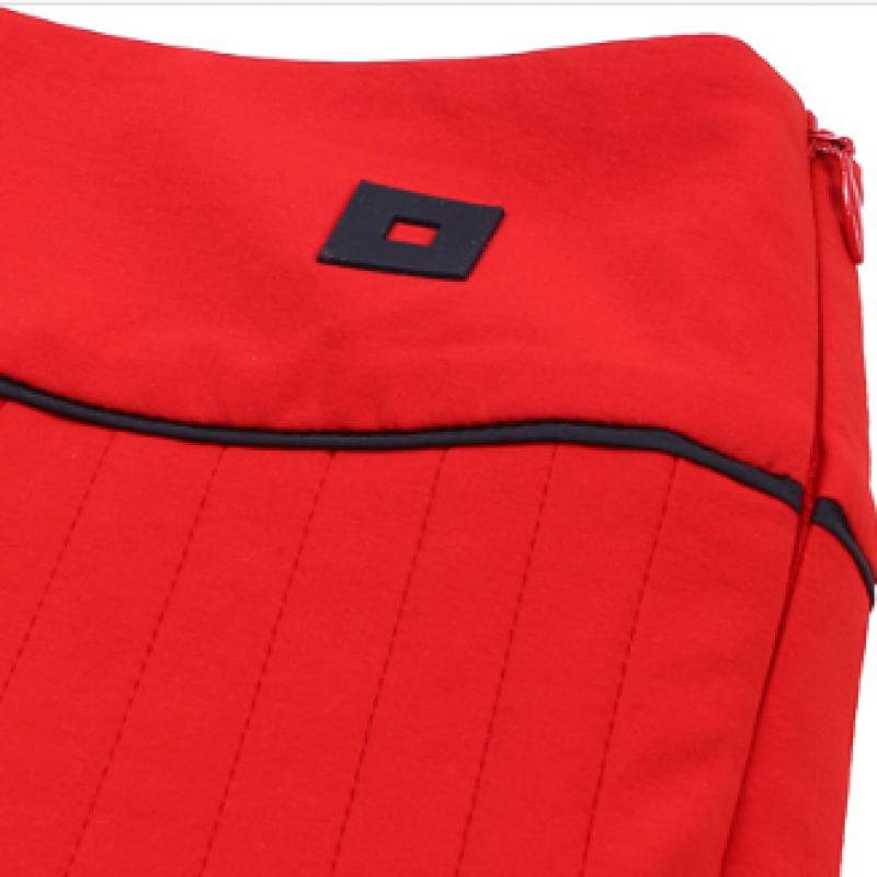 ONOFF Женские плиссированные кюлоты S с внутренними шортами 4012la Красный