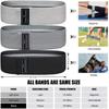 1 PC Elastic Rubber Bands Set for Women Men for Fitness Gym Home Resistance Booties Band Hip Circle Expander Workout