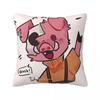 Micheal Dsmp Square Pillowcase Pillow Cover Polyester Cushion Zip Decorative Comfort Throw Pillow for Home Sofa