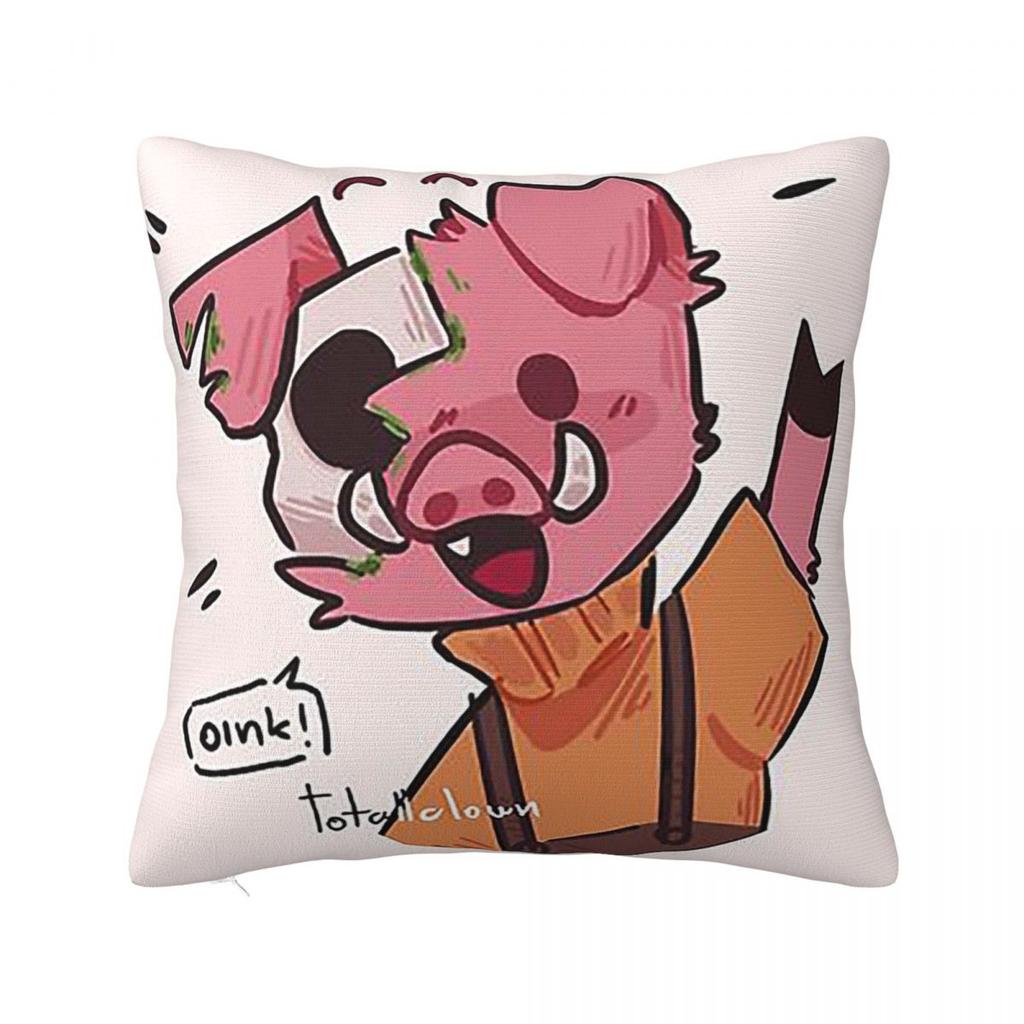 Micheal Dsmp Square Pillowcase Pillow Cover Polyester Cushion Zip Decorative Comfort Throw Pillow for Home Sofa