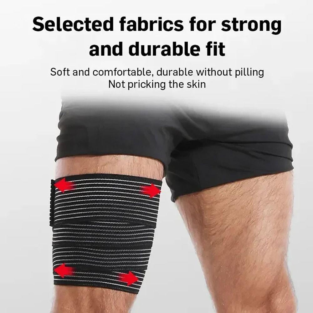 1Pcs High Elasticity Knee Brace Support Wrap Adjustable Bracer Wristband  for Outdoor Activity