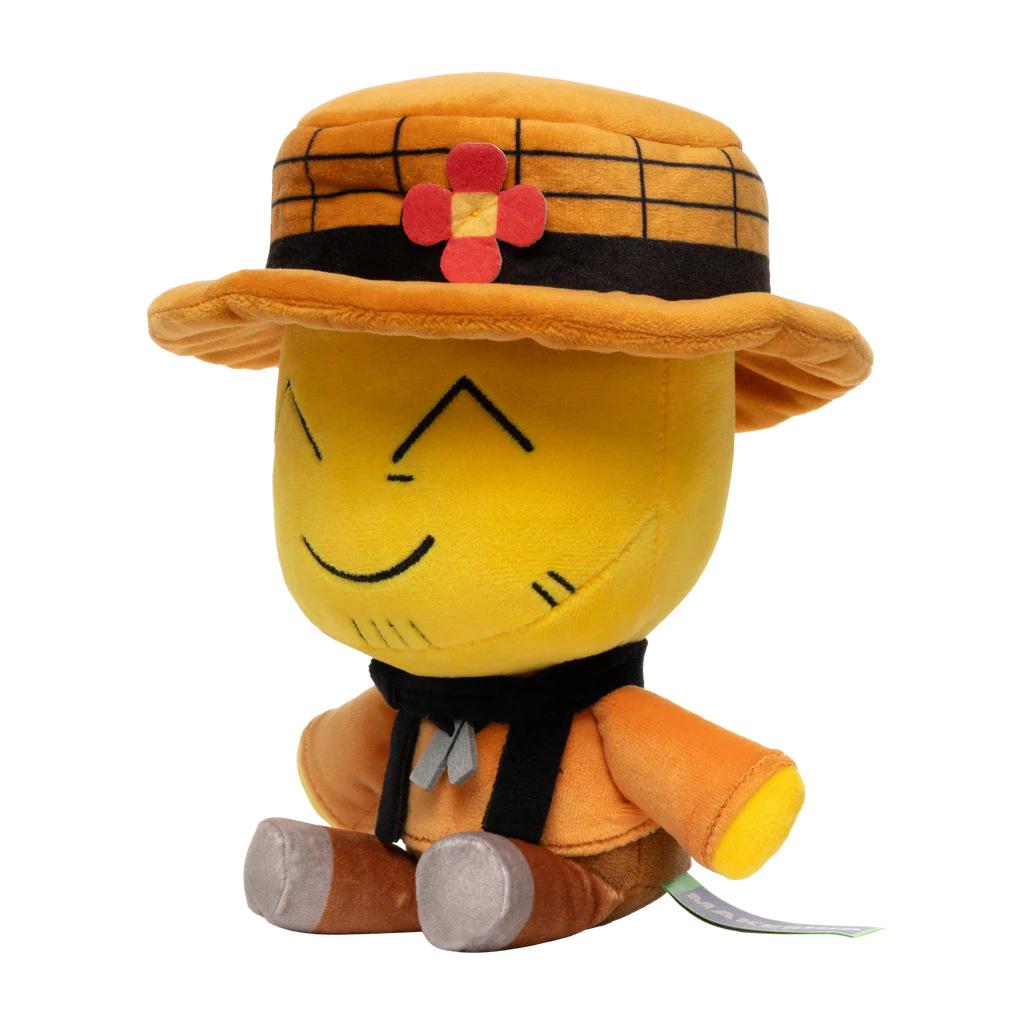 Thomas Plush Smiley Face Anime Game Character Stuffed Animal Doll Collectible Soft Toy for Kids and Fans