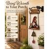 Country Garden Gnome Bell Outdoor Decorative Doorbell Hanging Ornament Bee Sunflower Welcome Country Style Sign