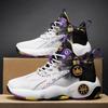 Spring New Men's Shoes Colorful High Top Breathable Men's Casual Sports Shoes Trendy and Versatile Basketball Shoes