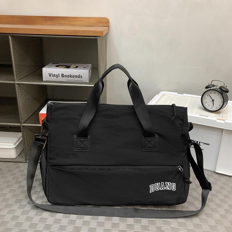 Мужская дорожная сумка на короткие расстояния, сухая и влажная сумка для багажа, легкая женская портативная сумка для фитнеса большой вместимости с разделением, сумки для обуви
