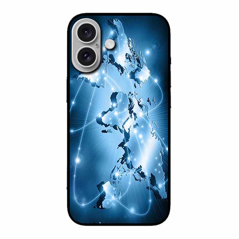 Для iPhone 17 5G Чехол 2025 6.3" Сумка Цветы Черный ТПУ Силикон Мягкая Задняя Крышка Для iPhone 16 Plus 17 Чехол для Телефона Ударопрочный Корпус
