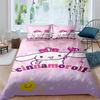 2026 New Cartoon Cinnamoroll Themed Three-Piece Bedding Set, Includes Duvet Cover and Pillowcase, Perfect As A Holiday Gift.