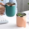 1 Pcs Stainless Steel Mug Minimalist Style Coffee Cup Insulated Large Capacity Milk Container Environmental Friendly