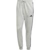 Striped Mid-Rise Tapered Knit Sports Pants Men Pants Medium-Gray JE6318