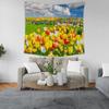 Fresh Landscape Tulip Pattern Tapestry Home Wall Decoration Tapestry Bedroom Living Room Tapestry