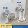 Creative Silicone Door Stopper: Anti-Collision, Silent Buffer, Windproof, No-Punch Installation