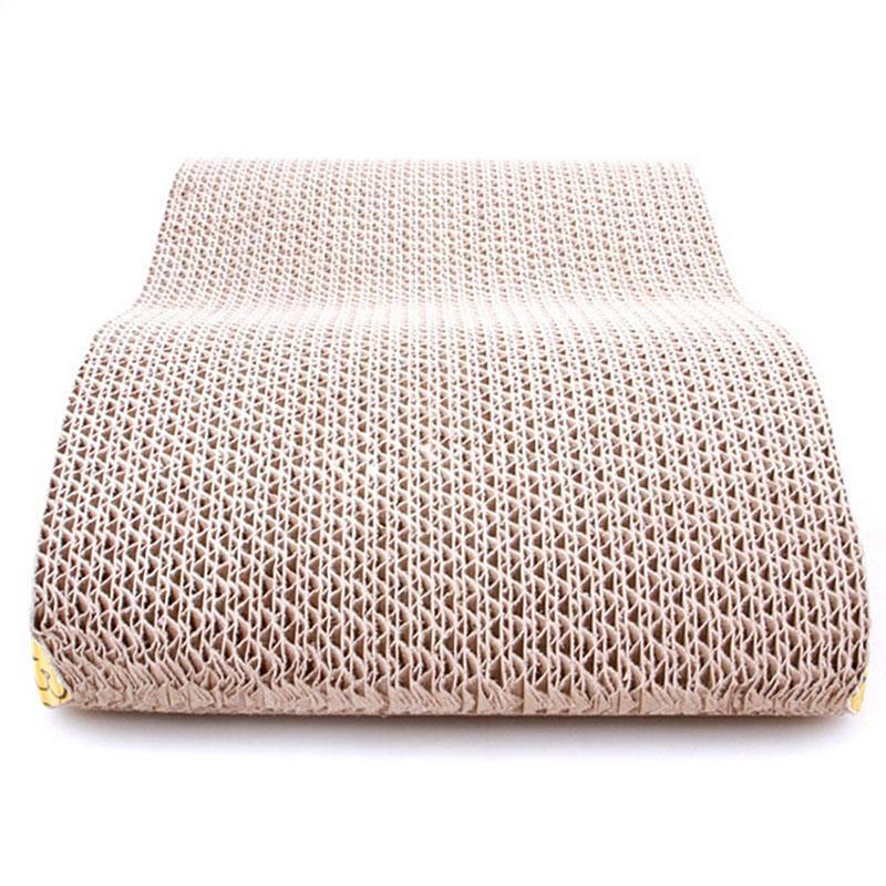 Когтеточка для котят с волнистыми краями, коврик для царапин, коврик для ухода за когтями, интерактивная игрушка для дрессировки домашних животных